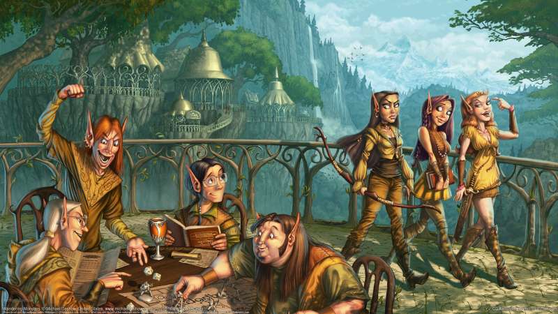 Wandering Monsters fond d'cran
