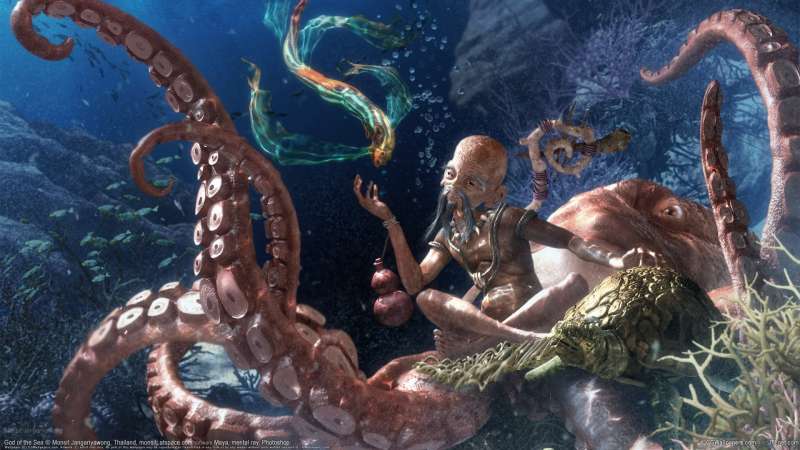 God of the Sea fond d'cran