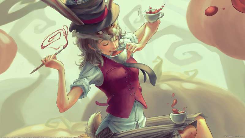 Tomato juice party fond d'cran