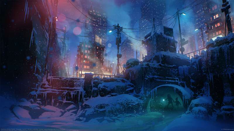 Painting a Winter Scene - Procreate Tutorial fond d'cran