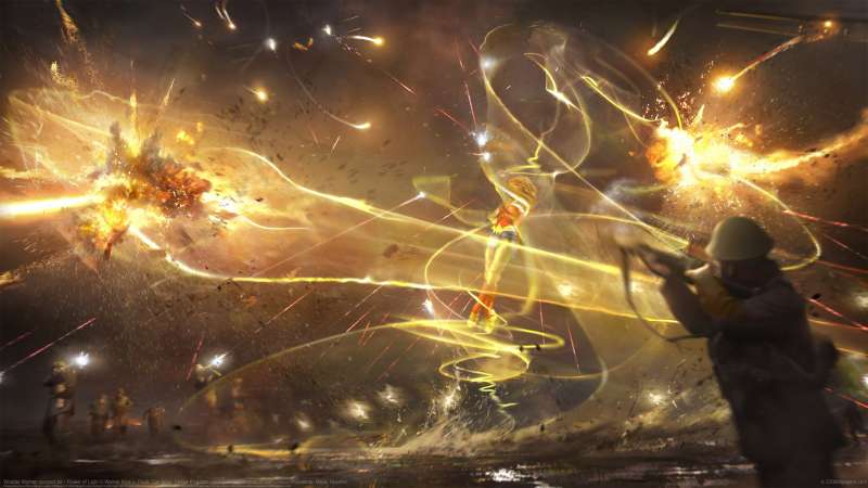 Wonder Woman concept art - Flower of Light fond d'cran