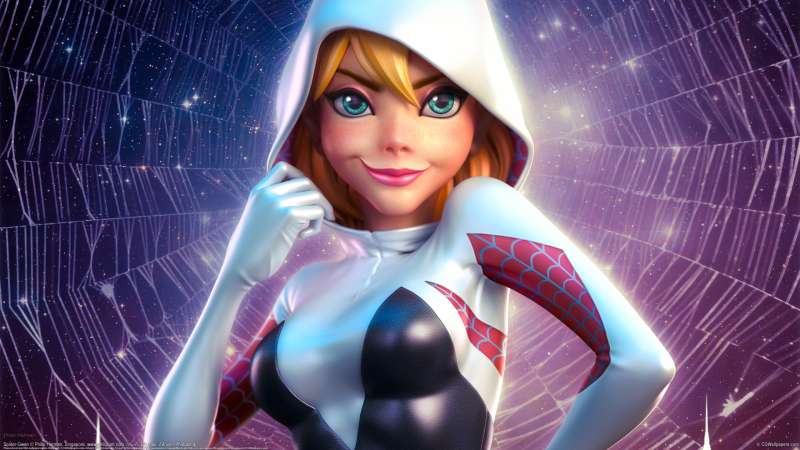 Spider-Gwen fond d'cran