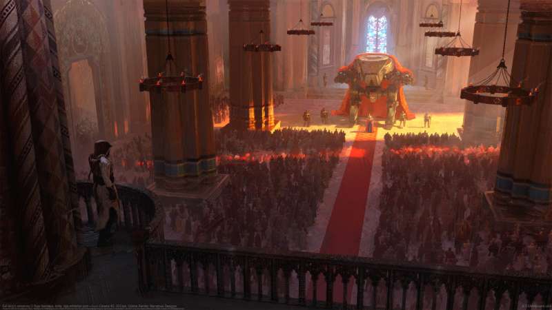 Evil king's ceremony fond d'�cran