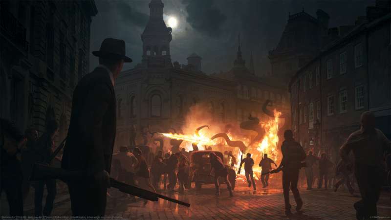 Illustration for 'CTHULHU - death may die': S**tstorm fond d'cran