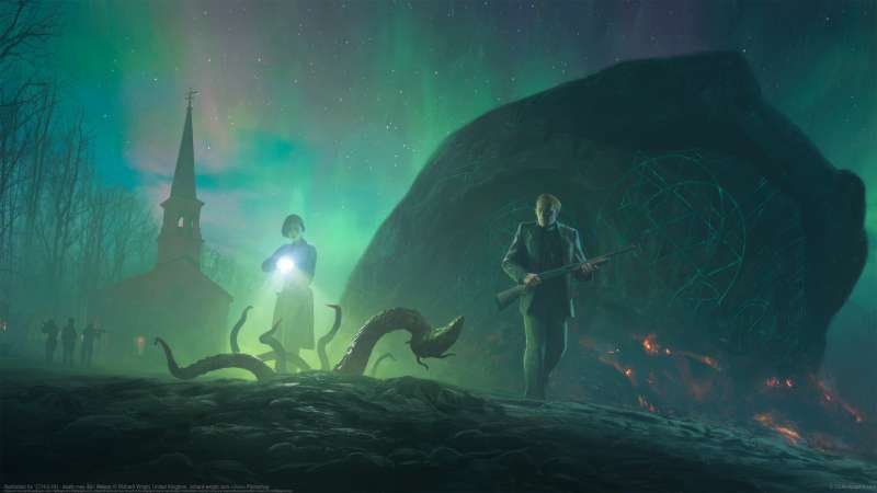 Illustration for 'CTHULHU - death may die': Meteor fond d'cran