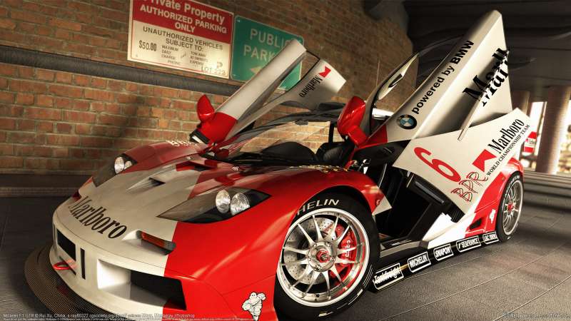 Mclaren F1 GTR fond d'cran