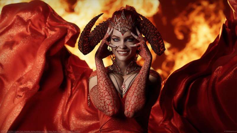 Silma - Infernal Witch fond d'cran