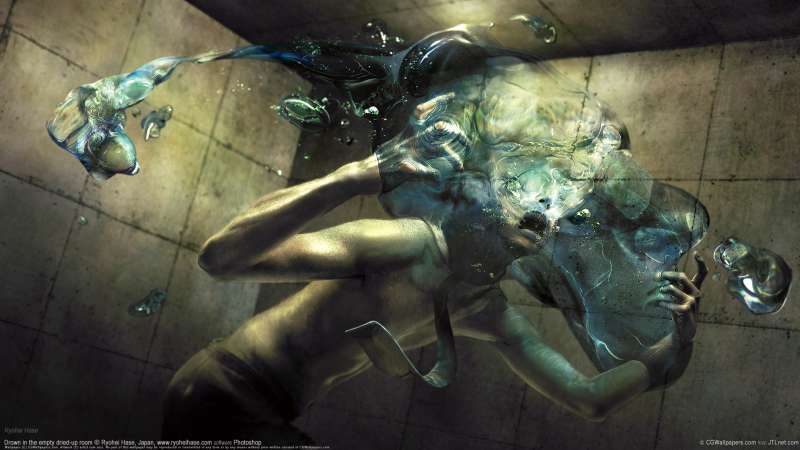 Drown in the empty dried-up room fond d'cran
