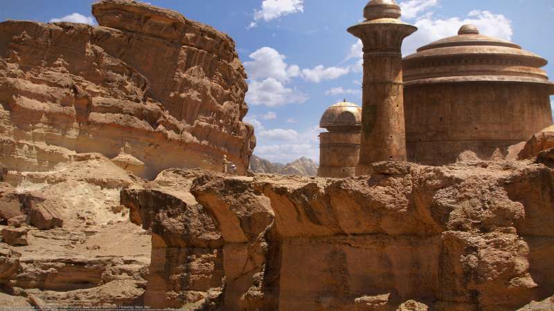 Jabba's Palace Daytime fond d'cran