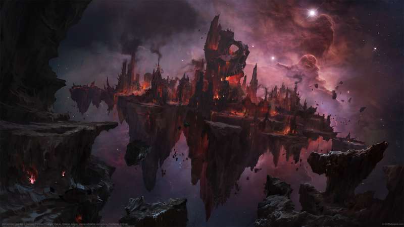 Warhammer Total War 3 Demonic Fortress fond d'cran