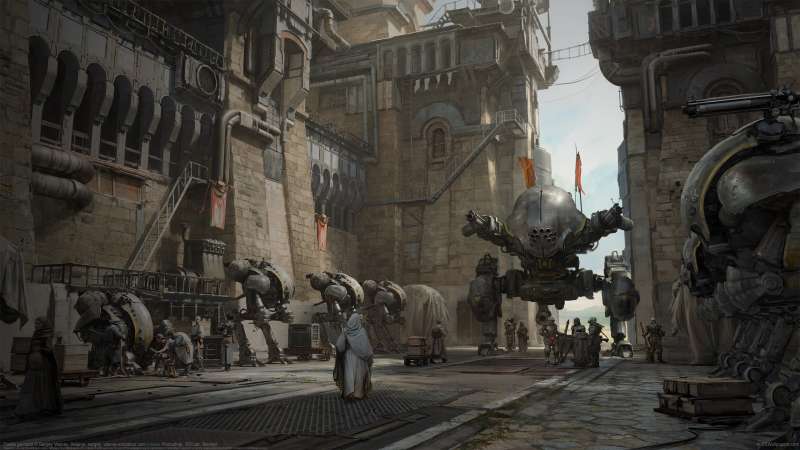 Castle garrison fond d'�cran