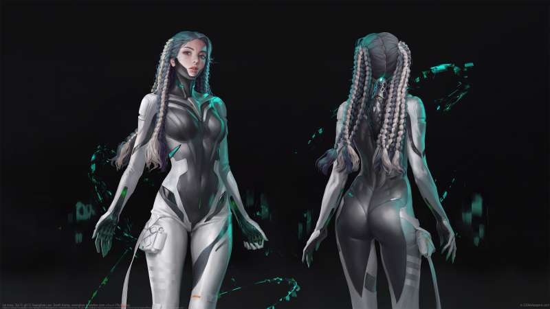 Ivy knox, Sci-Fi girl fond d'cran