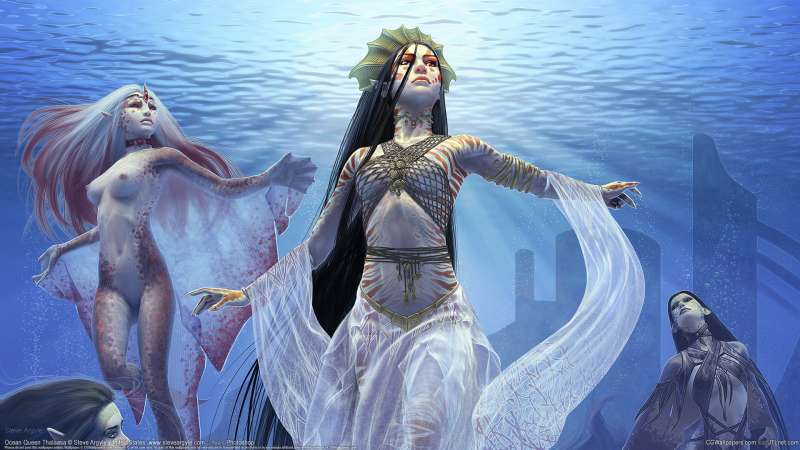 Ocean Queen Thalaasa fond d'cran