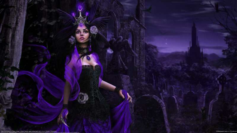 Dark Sorceress fond d'cran