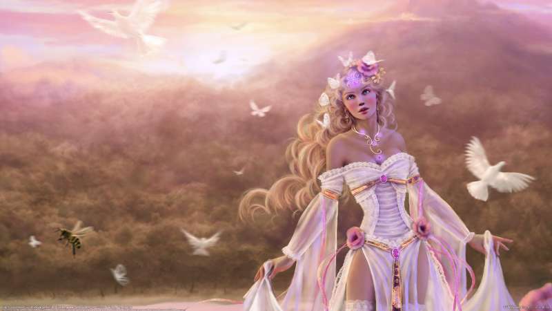 Light Sorceress fond d'cran