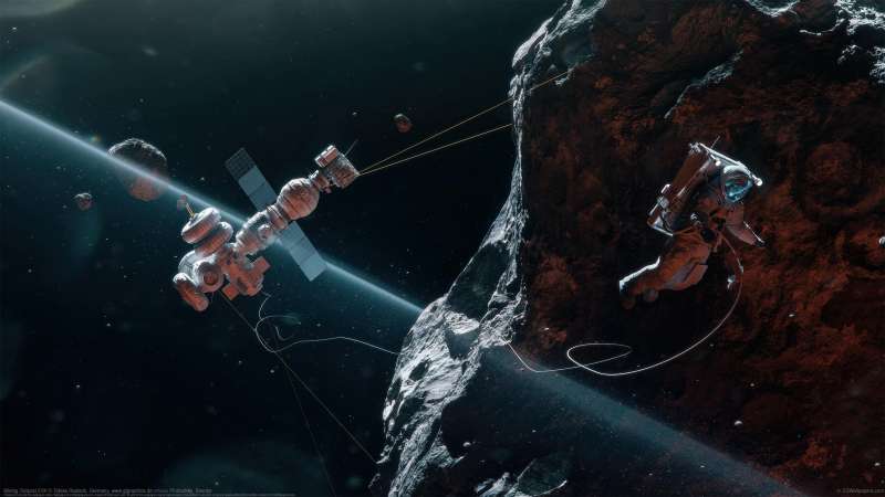 Mining Outpost EVA fond d'�cran