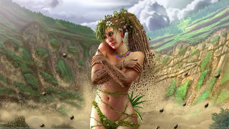 The 4 Elements - Earth fond d'cran