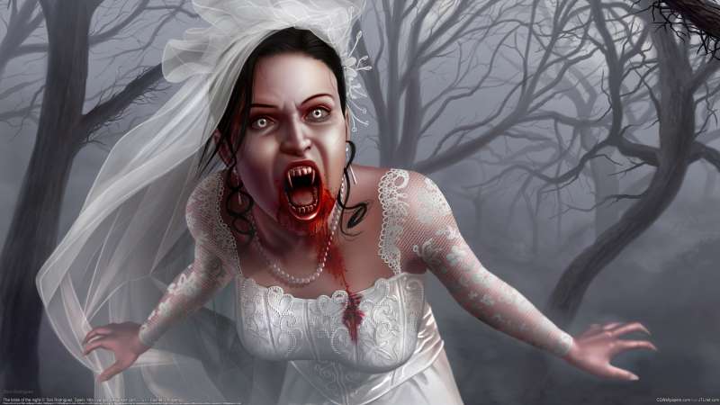 The bride of the night fond d'cran