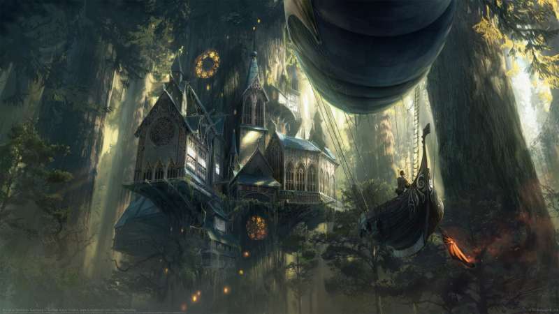 Arrival at Svetoslav Sanctuary fond d'�cran