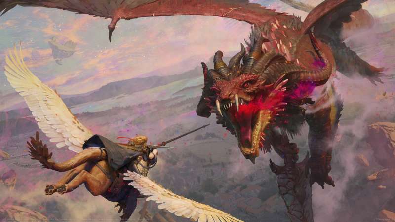 Saint George and the Dragon Chapter 03 - Drakon the Star Touched boss fight fond d'cran