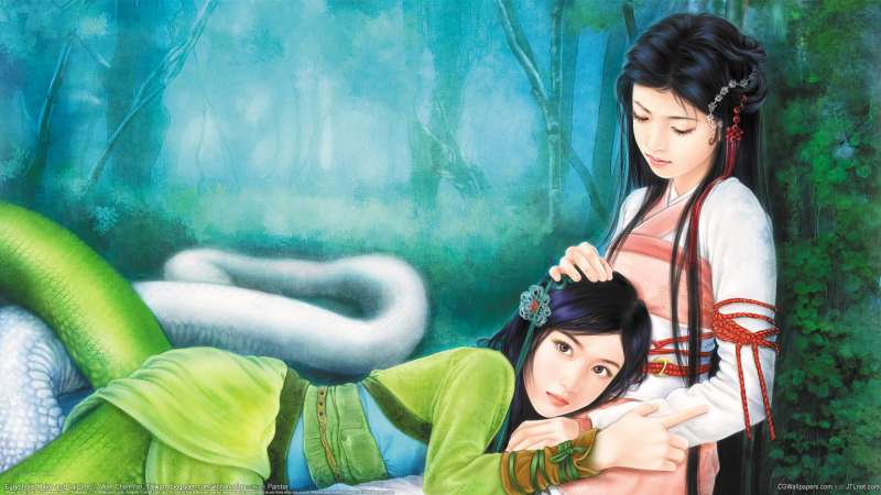 Eurypholis Major and Bai She fond d'cran