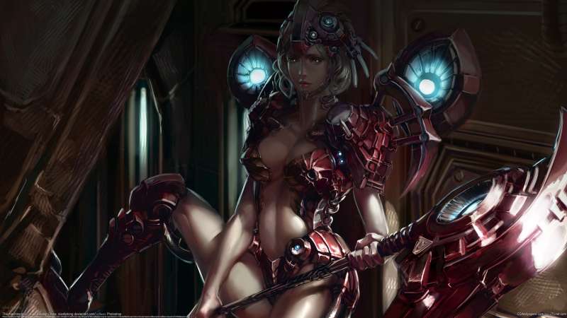 The machine girl fond d'cran