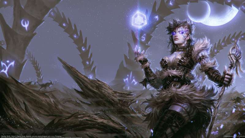 Obsidian World - Karra fond d'cran