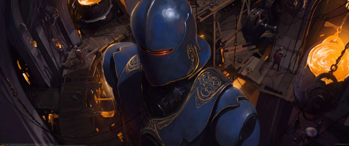 Titan Forge ultralarge fond d'cran