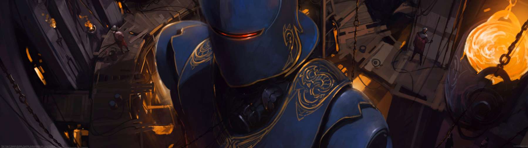 Titan Forge ultralarge fond d'cran