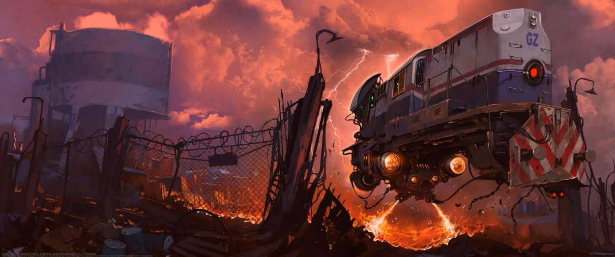 Crazy Train ultralarge fond d'cran