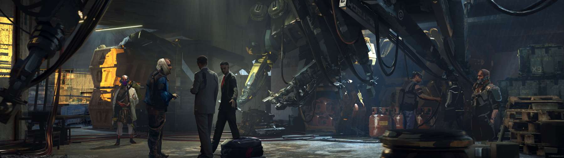 Cyberpunk 2077: Phantom Liberty - The Black Market ultralarge fond d'cran