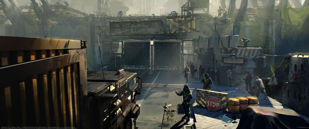 Cyberpunk 2077: Phantom Liberty - The Wall ultralarge fond d'cran