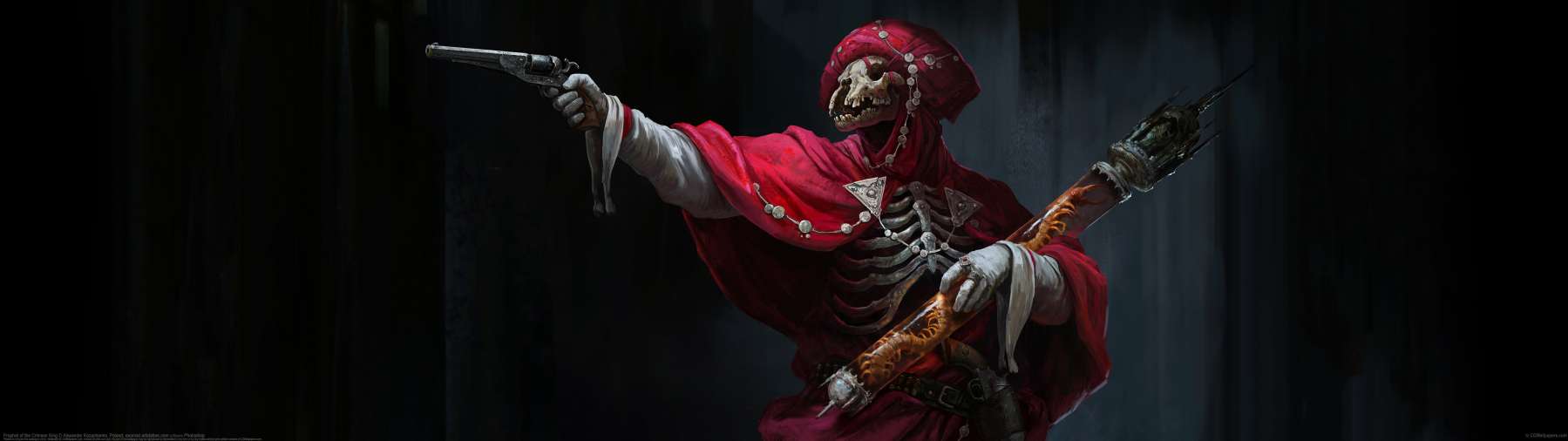 Prophet of the Crimson King ultralarge fond d'�cran