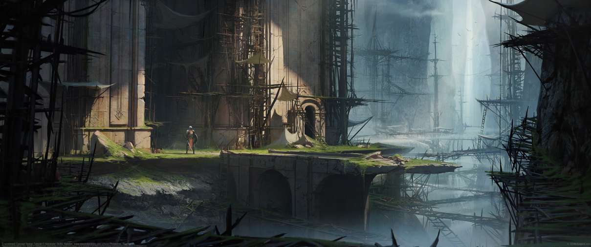 Environment Concept Design Tutorial ultralarge fond d'cran