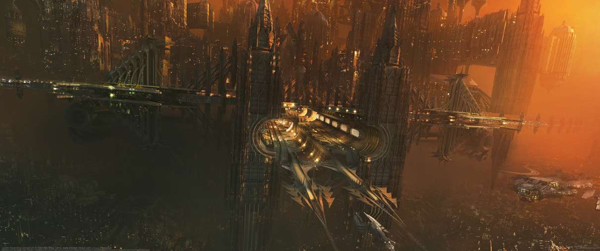 Jupiter Ascending concept art ultralarge fond d'cran