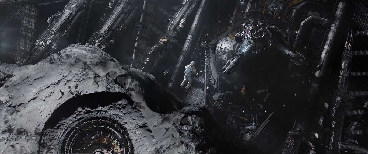 Space & Space ultralarge fond d'cran