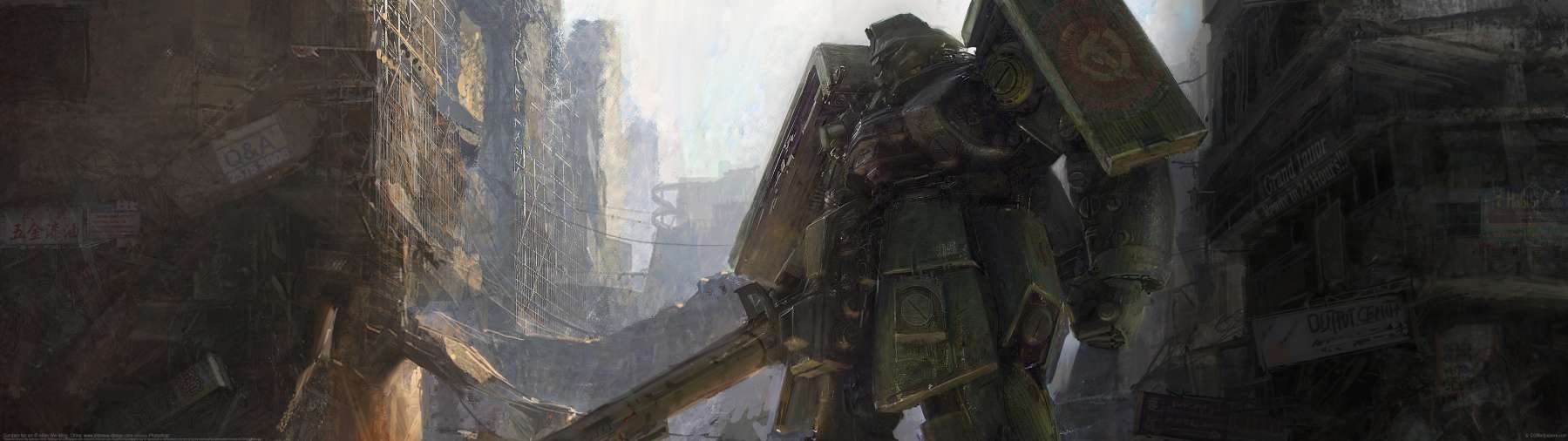 Gundam fan art ultralarge fond d'cran