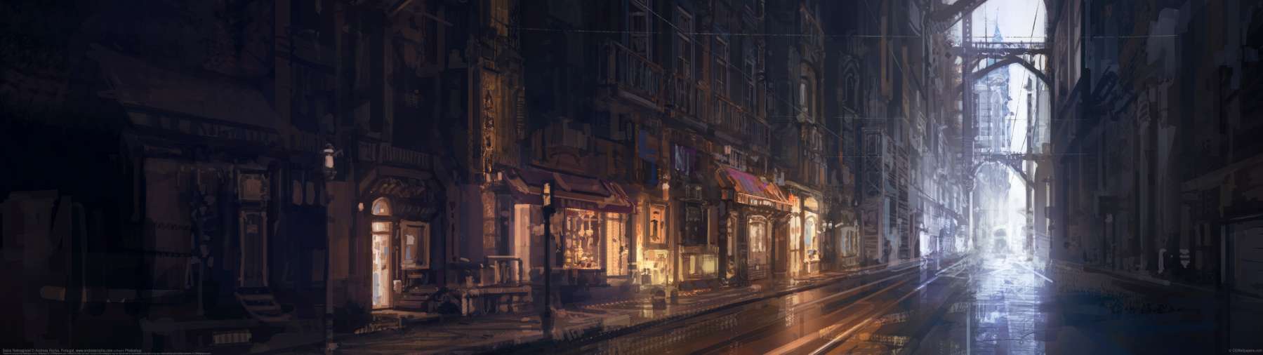 Baixa Reimagined ultralarge fond d'cran