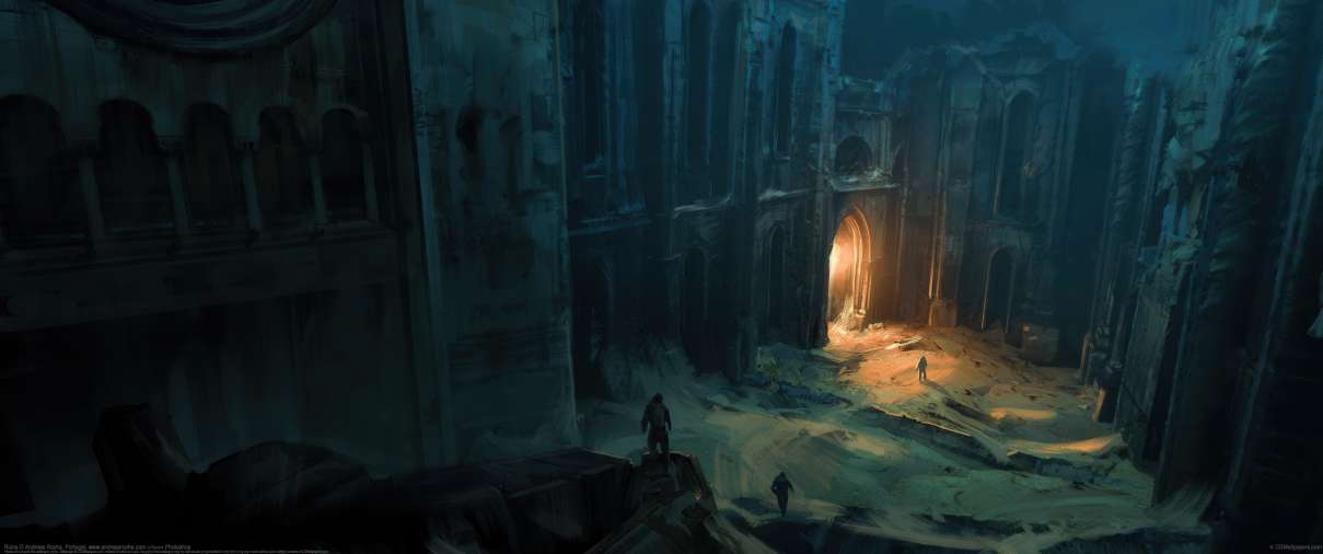 Ruins ultralarge fond d'cran