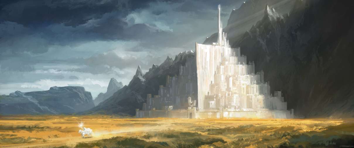 Minas Tirith ultralarge fond d'�cran