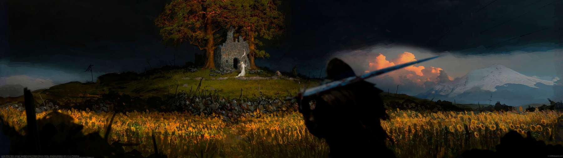 Lords of the Fallen concept: bossfight arena ultralarge fond d'cran