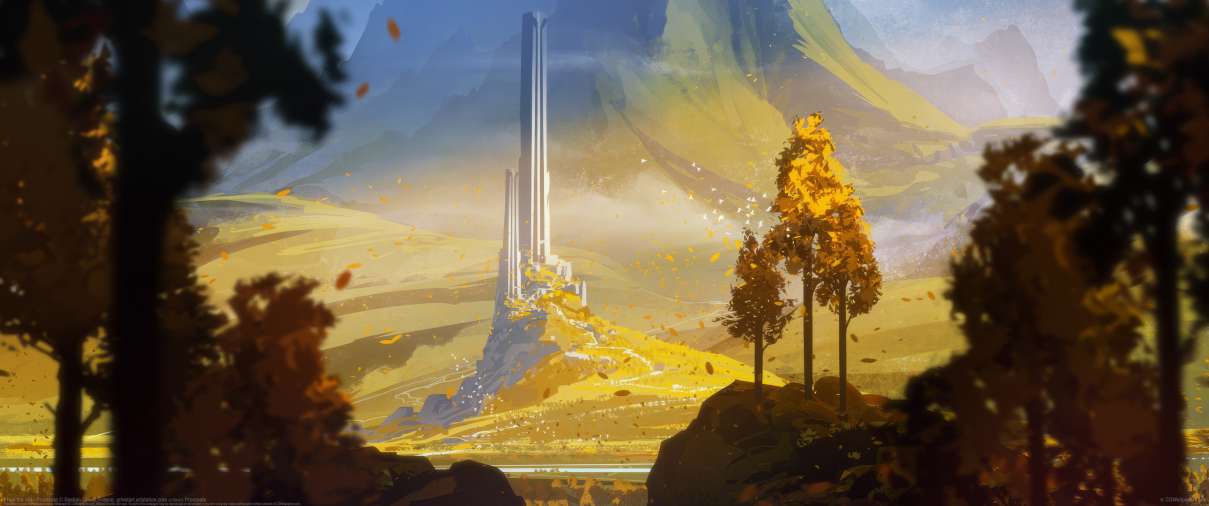 From the Hill - Procreate ultralarge fond d'cran