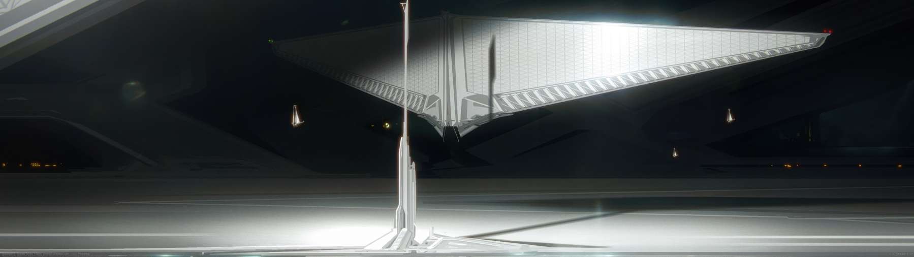 Spaceport ultralarge fond d'cran