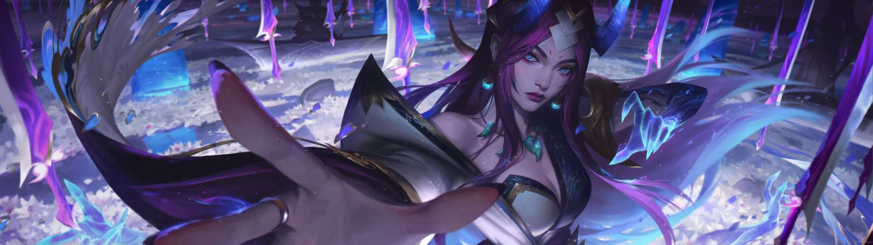 Spirit Bloosom Irelia splash ultralarge fond d'cran