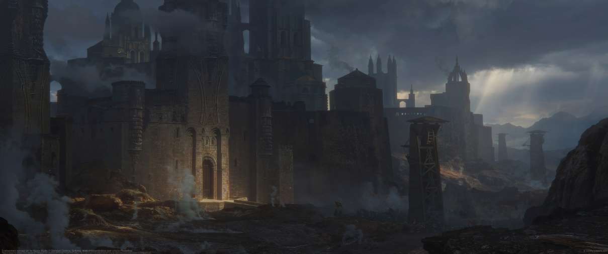 Environment concept art for Nuare Studio ultralarge fond d'cran