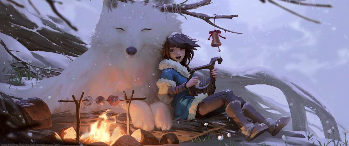 Reindeer - personal project ultralarge fond d'cran