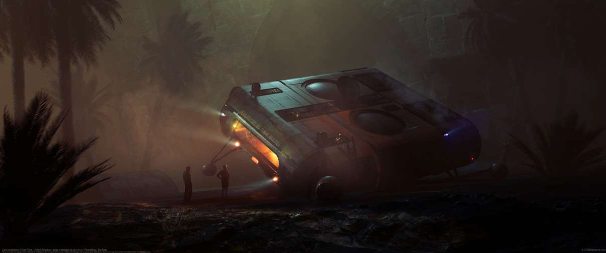 Land anywhere ultralarge fond d'�cran