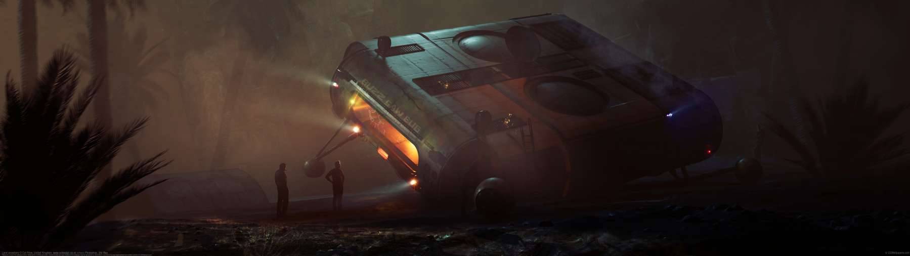 Land anywhere ultralarge fond d'�cran