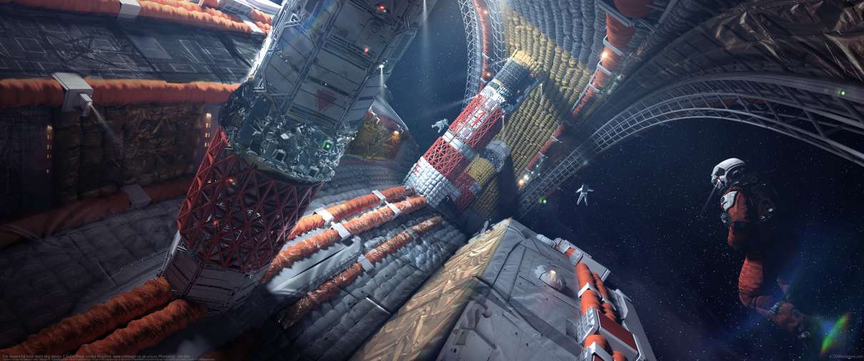 Per Aspera Ad Asta: early ship design 2 ultralarge fond d'�cran