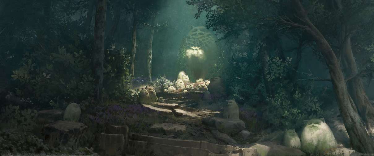 Jinji's Grotto ultralarge fond d'cran